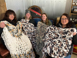 Chunky Knit Blanket DIY Workshop 3/10/24