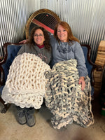 Chunky Knit Blanket DIY Workshop 3/10/24