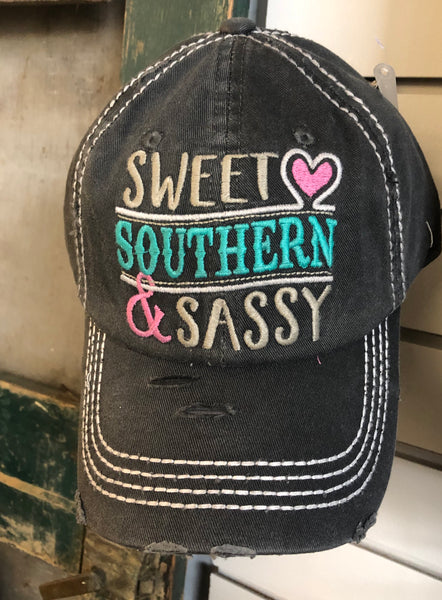 Sweet Southern and Sassy Vintage Cap