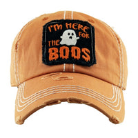 I’m Here For The Boos Vintage Cap