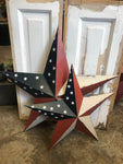 10” Metal Patriotic Barn Star