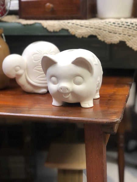 Ceramic Piggy or Turtle Bank