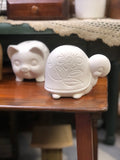 Ceramic Piggy or Turtle Bank
