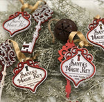 Santa’ Key Christmas ornament