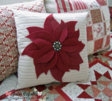 DIY Poinsettia Pillow Sewing Workshop