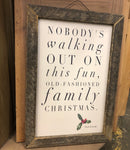Griswold Christmas Wall Sign