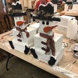 Stacked Snowman Box Workshop 9/11/21