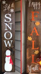DIY Double Sided Seasonal Porch Sign Workshop